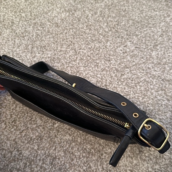 Vintage Coach Penelope Black Leather Shoulder Bag Purse AS IS - Picture 10 of 16